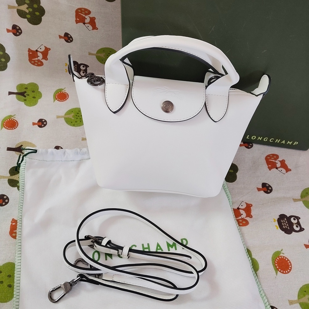 Longchamp Le Pliage Xtra White Handbag